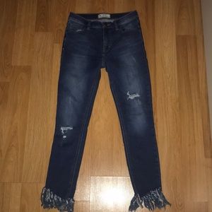Dark Wash Free People Jeans
